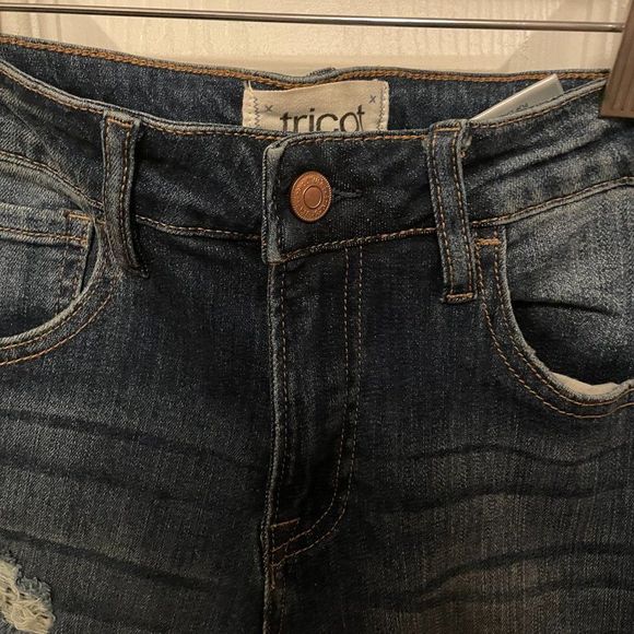 NWOT Tricot by C'est Toi Boutique Distressed Jeans Size 3 - Picture 6 of 6